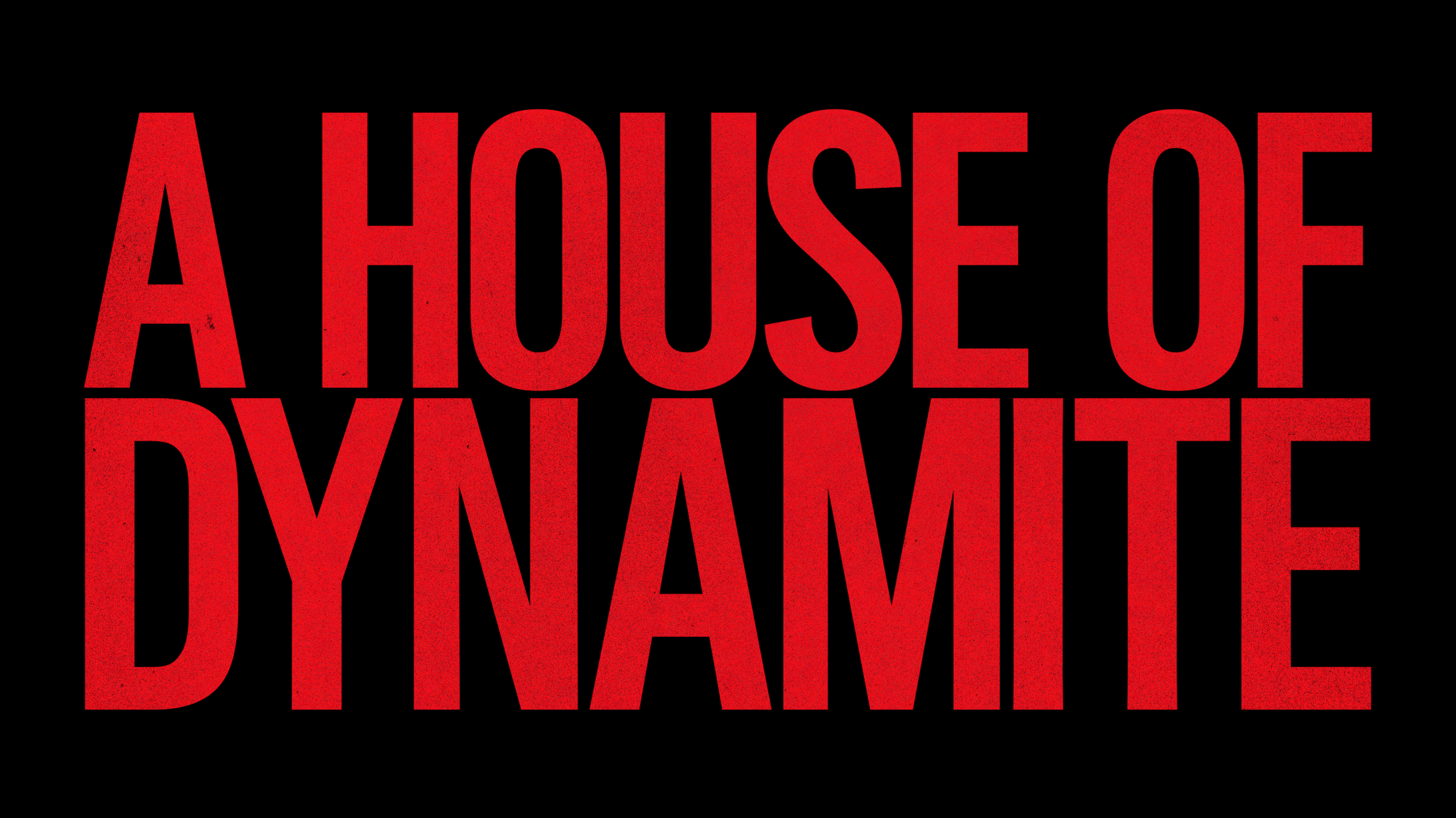 A House of Dynamite title