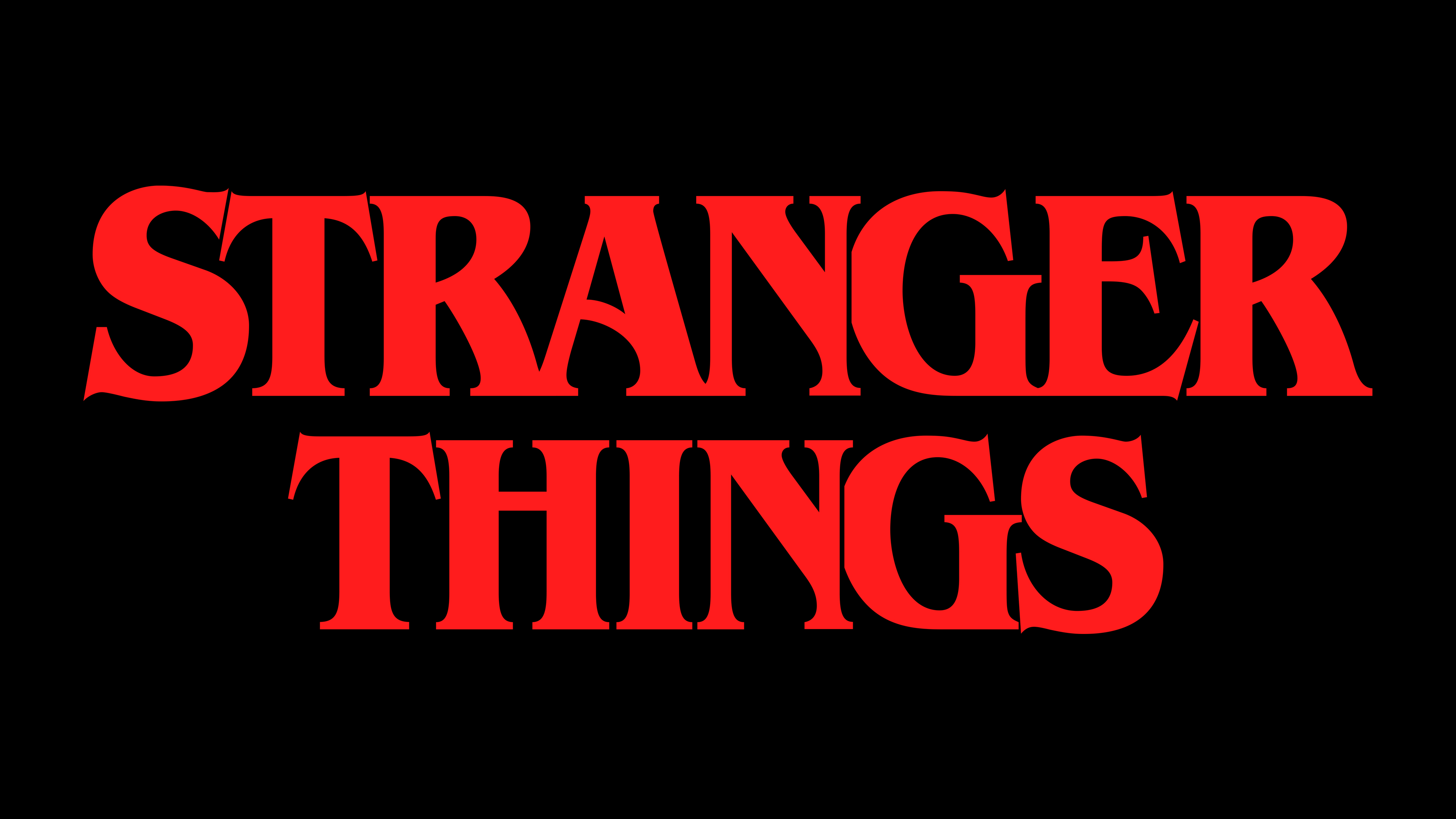 Stranger Things title