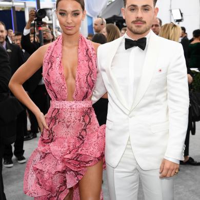 (L-R) Liv Pollock and Dacre Montgomery