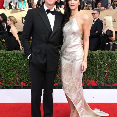 Matthew Modine (L) and Ruby Modine