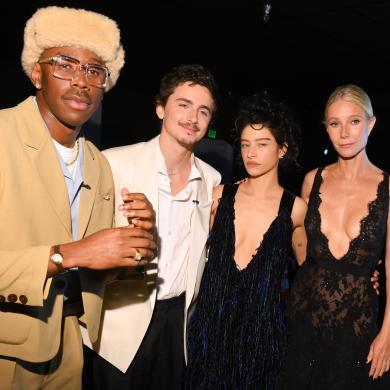Backstage with Tyler the Creator, Timothée Chalamet, Odessa A'zion, and Gwyneth Paltrow at the 32nd Annual Actor Awards